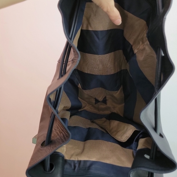 Jim Thompson Thai Silk Large Drawstring Hobo Bag - Picture 4 of 7